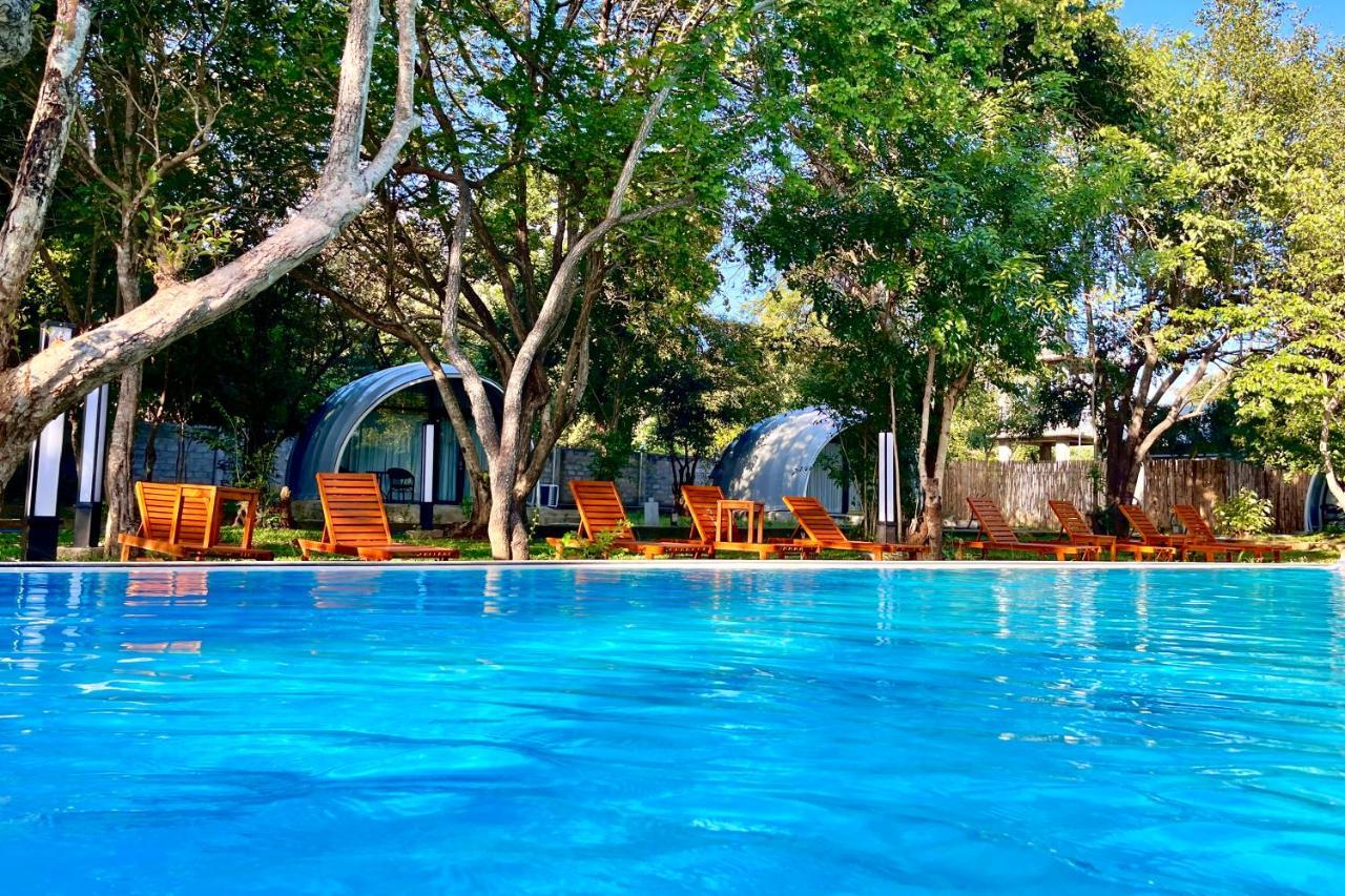 Nivadoo Resort Sigiriya Buitenkant foto The swimming pool at the resort